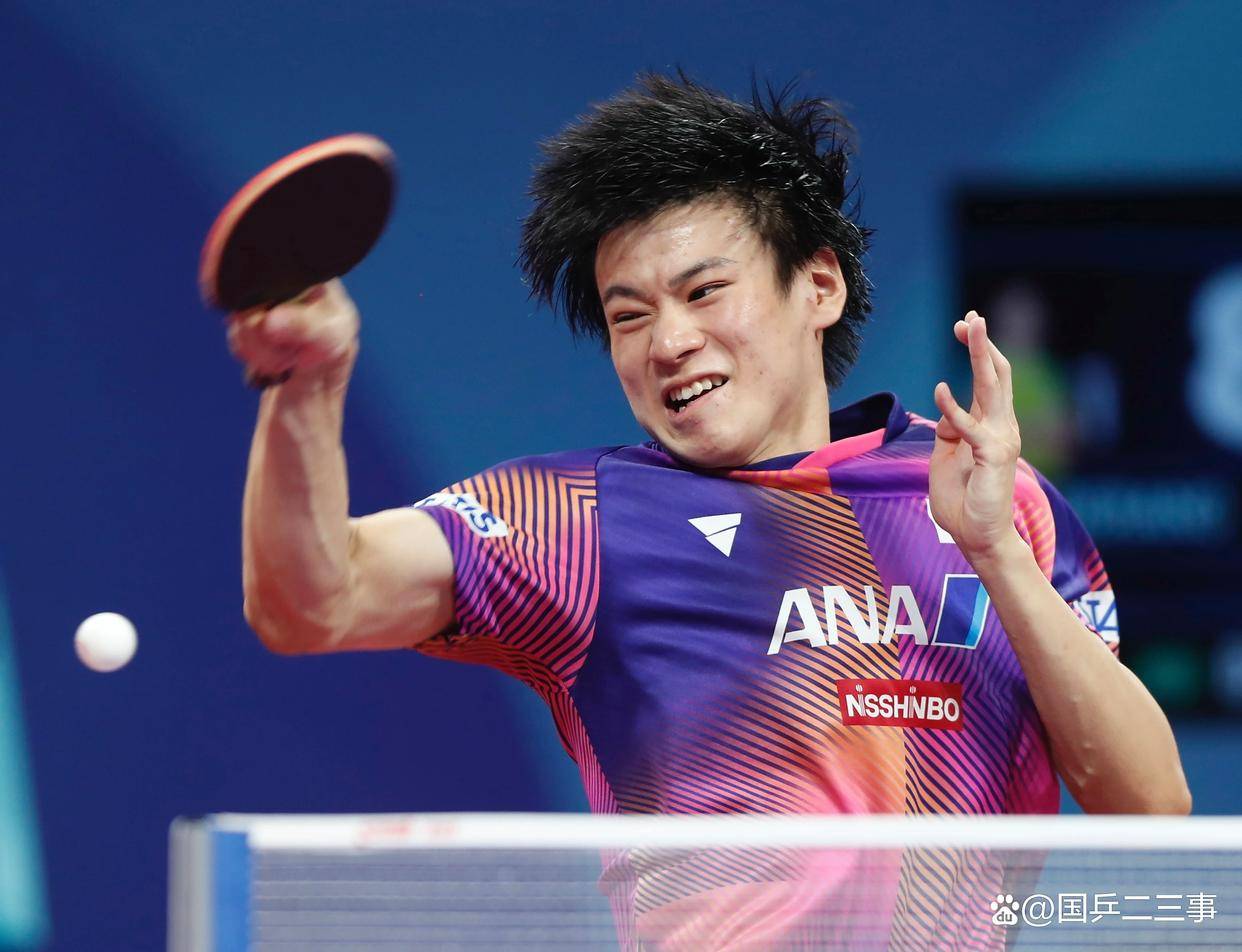 日本乒乓球队鏖战奥地利乒乓球队，奥恰洛夫制霸全场